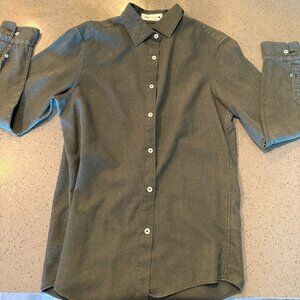 Zara Man - Button Down - Olive Green - Large
